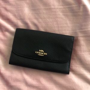 🌛3/$50 Coach Tri-Fold Wallet